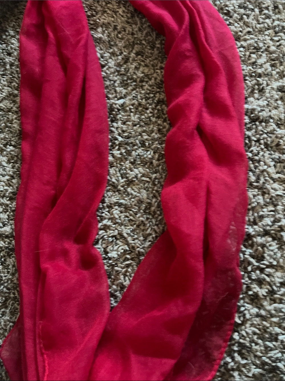 Red Women’s Lightweight Scarf